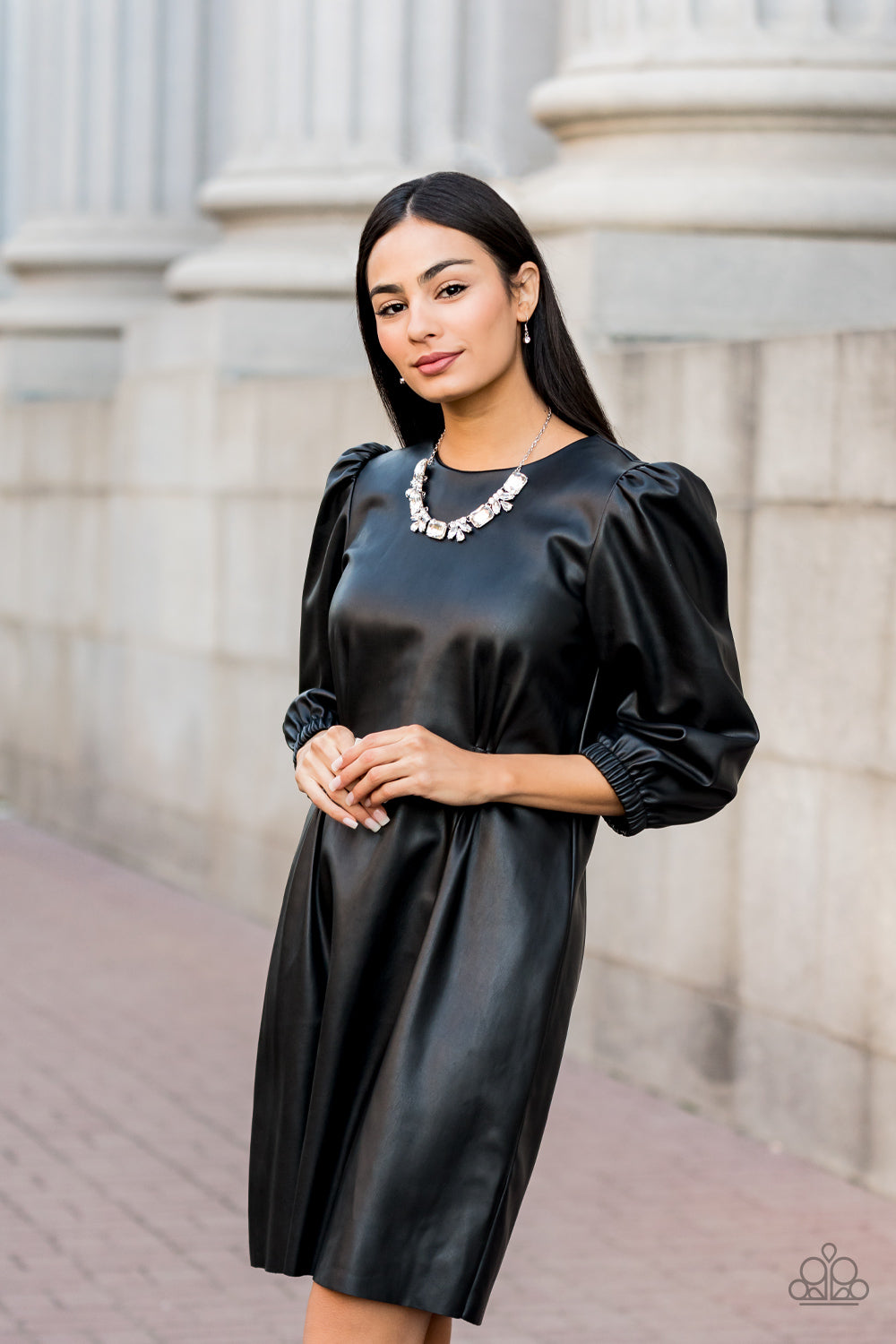 Long Live Sparkle - white - Paparazzi necklace