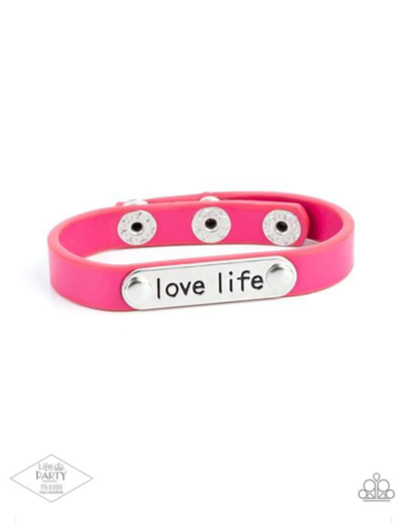 Love Life - pink - Paparazzi Bracelet