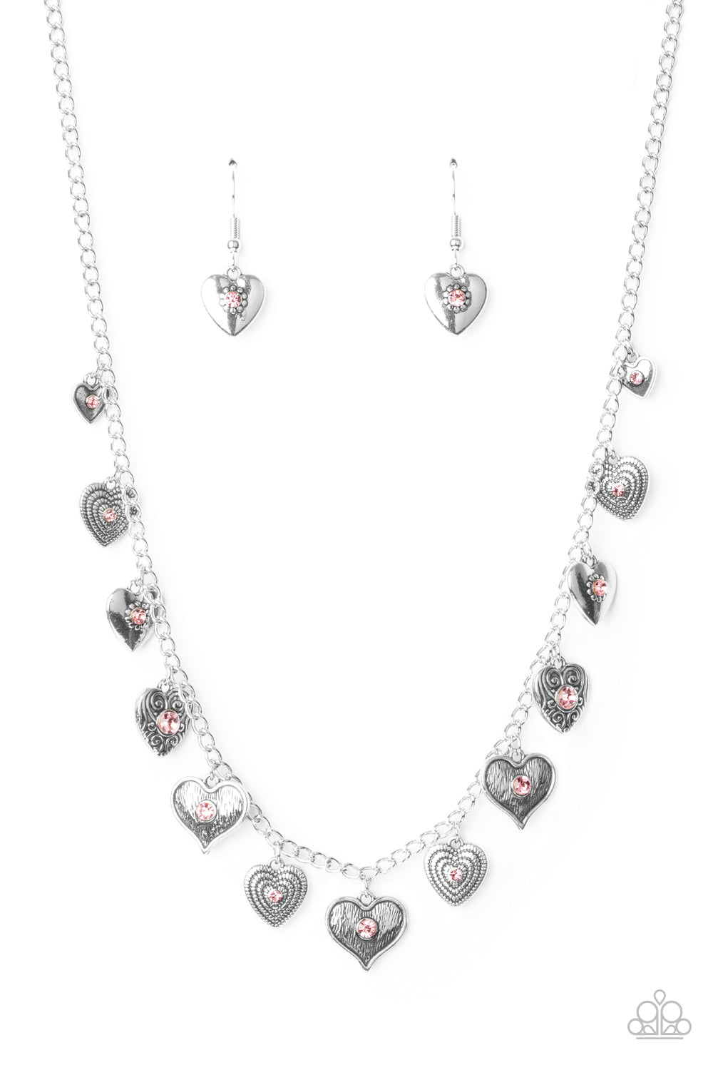 Lovely Lockets - pink - Paparazzi necklace
