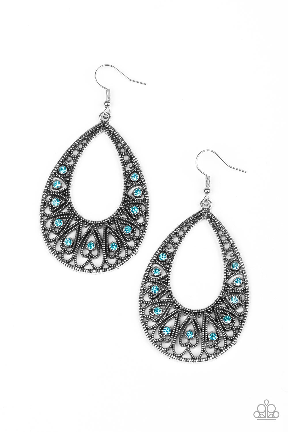 Love to be Loved - blue - Paparazzi earrings