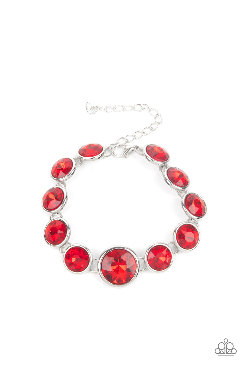 Lustrous Luminosity - red - Paparazzi bracelet