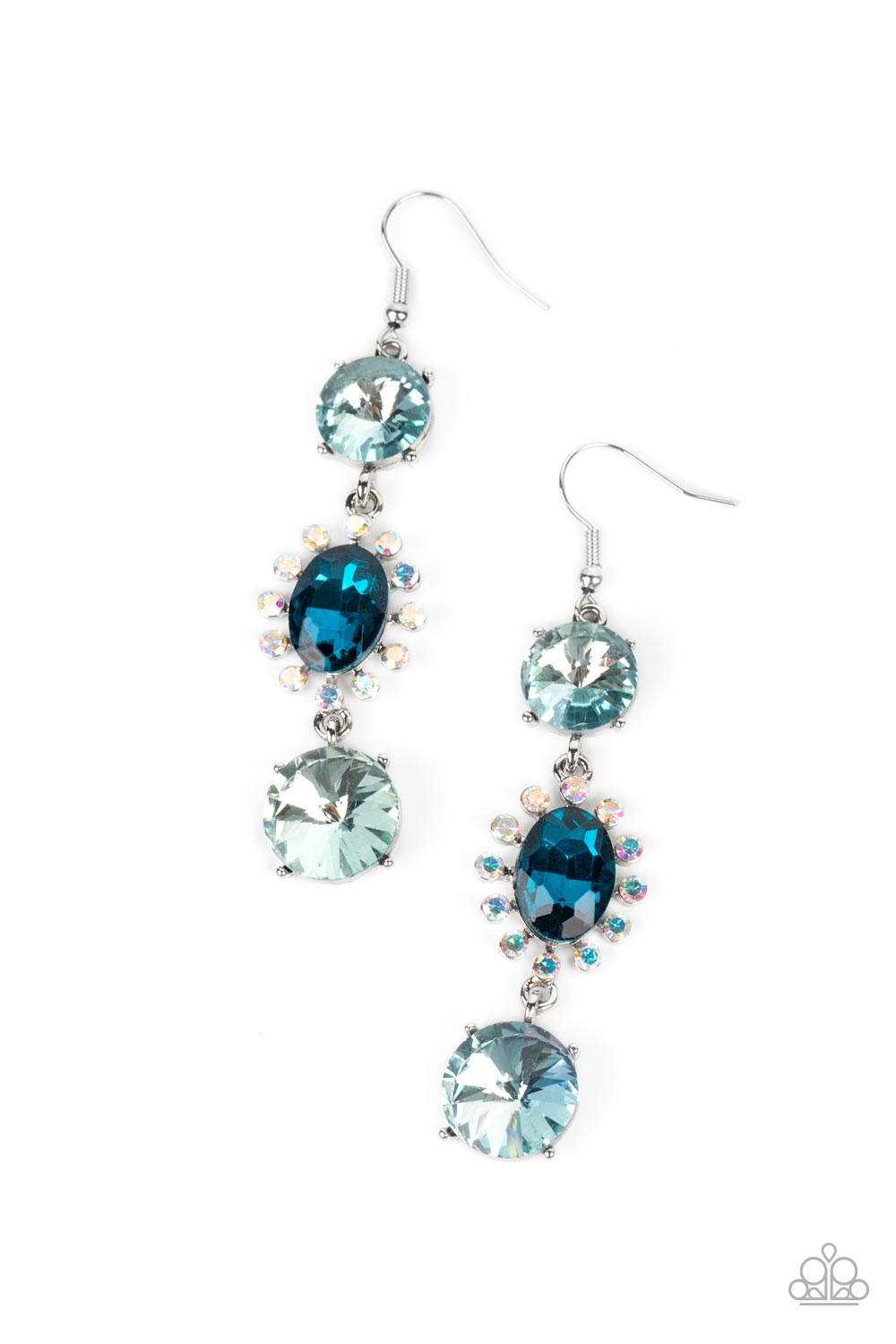Magical Melodrama - blue - Paparazzi earrings