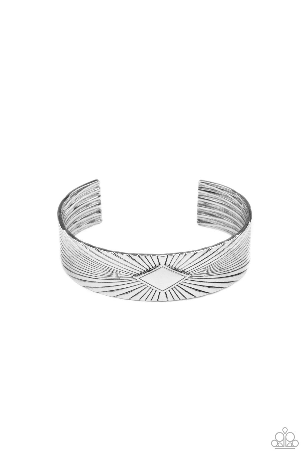 Magnate Mecca - silver - Paparazzi MENS bracelet