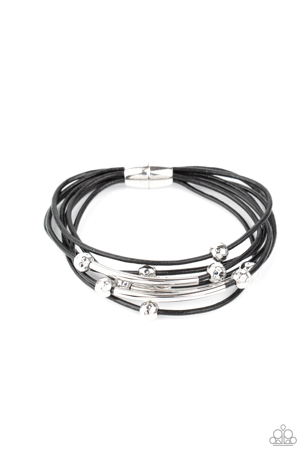 Magnetically Modern - black - Paparazzi bracelet