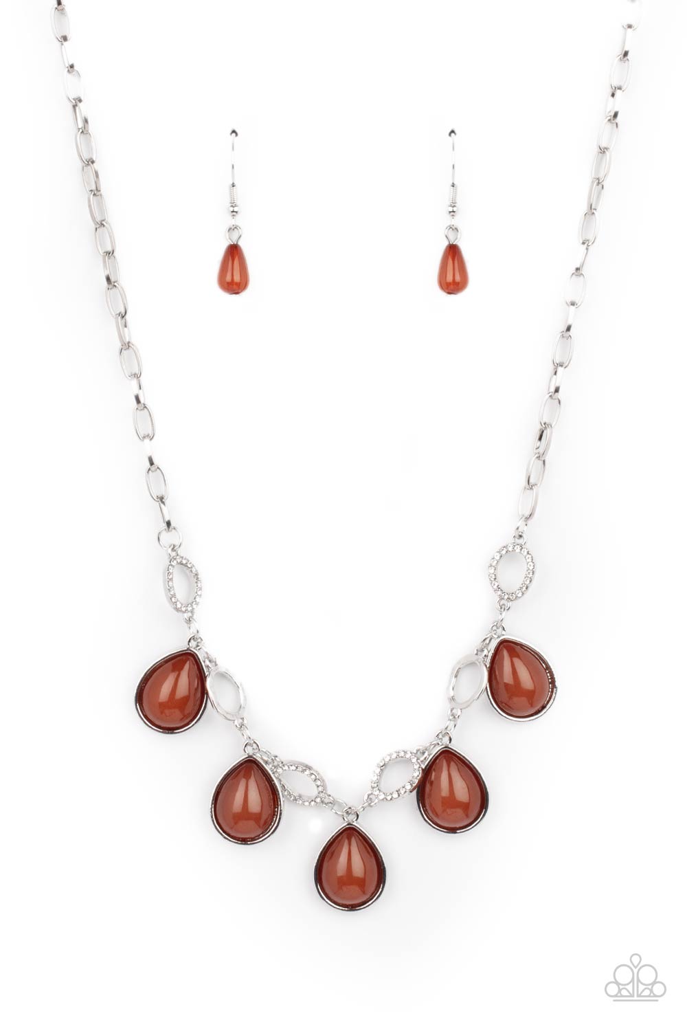 Majestically Mystic - brown - Paparazzi necklace