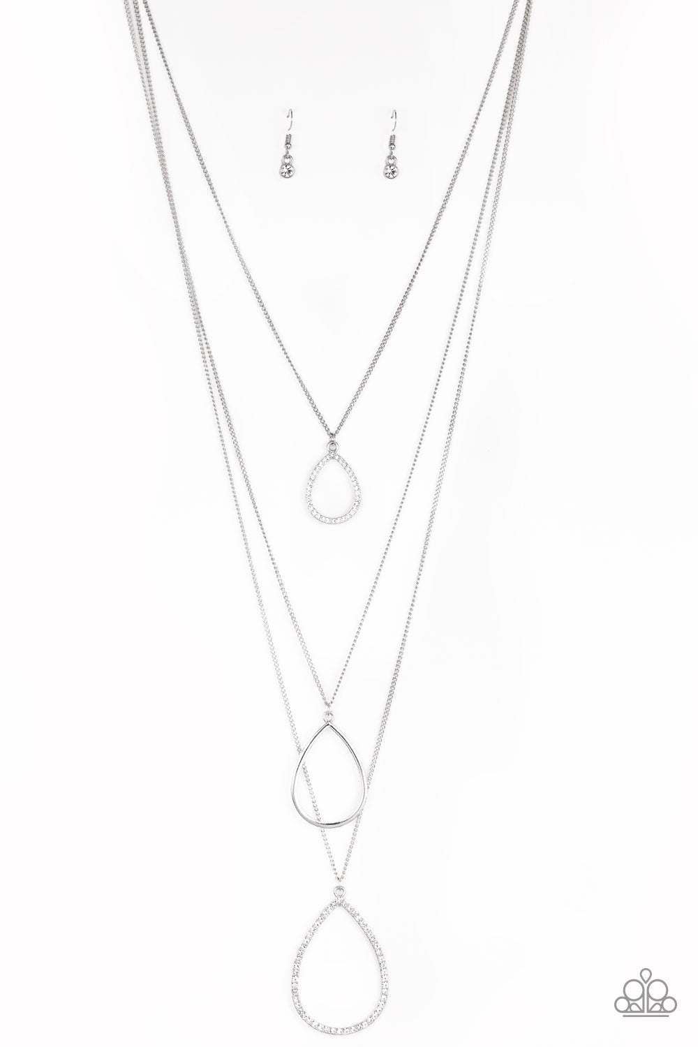 Make the World Sparkle - white - Paparazzi necklace