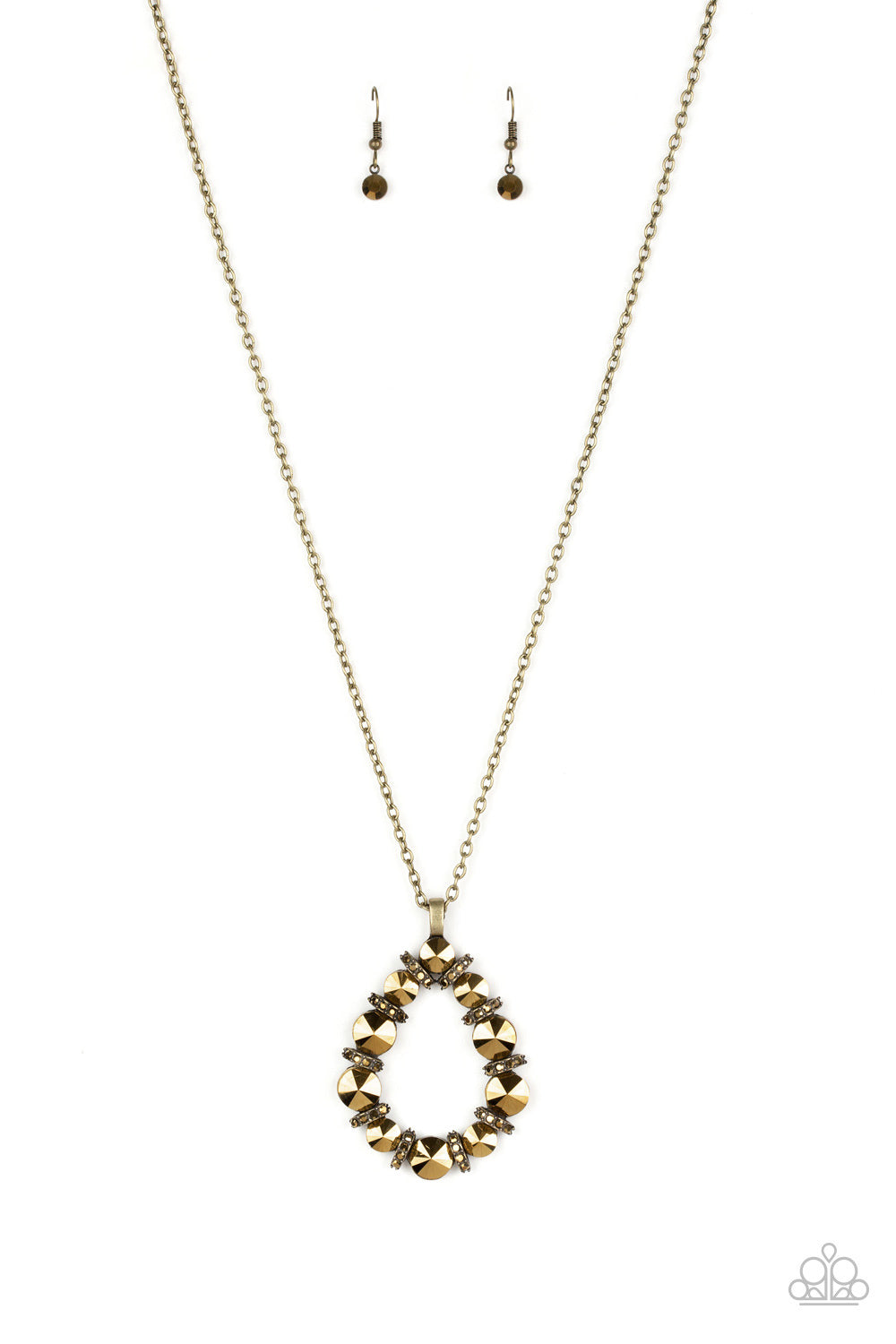 Making Millions - brass - Paparazzi necklace