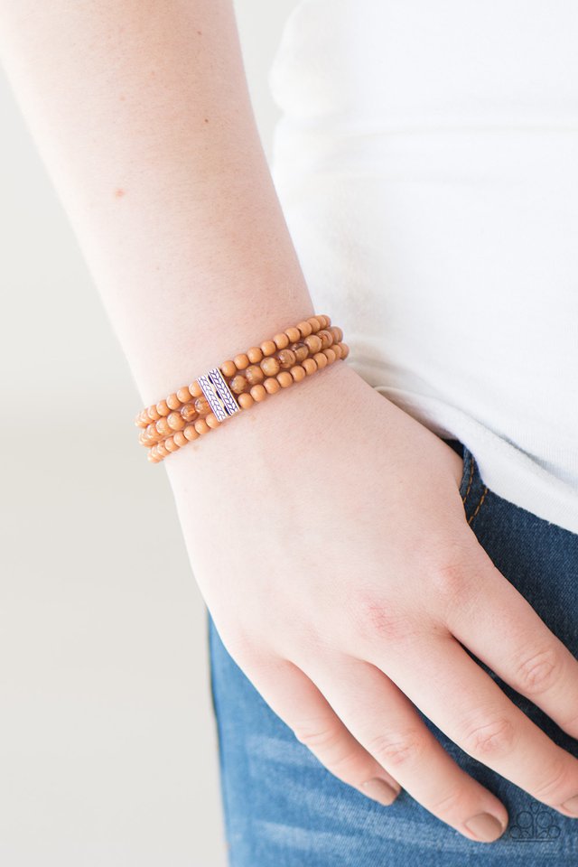 Malibu Muse - Brown - Paparazzi bracelet