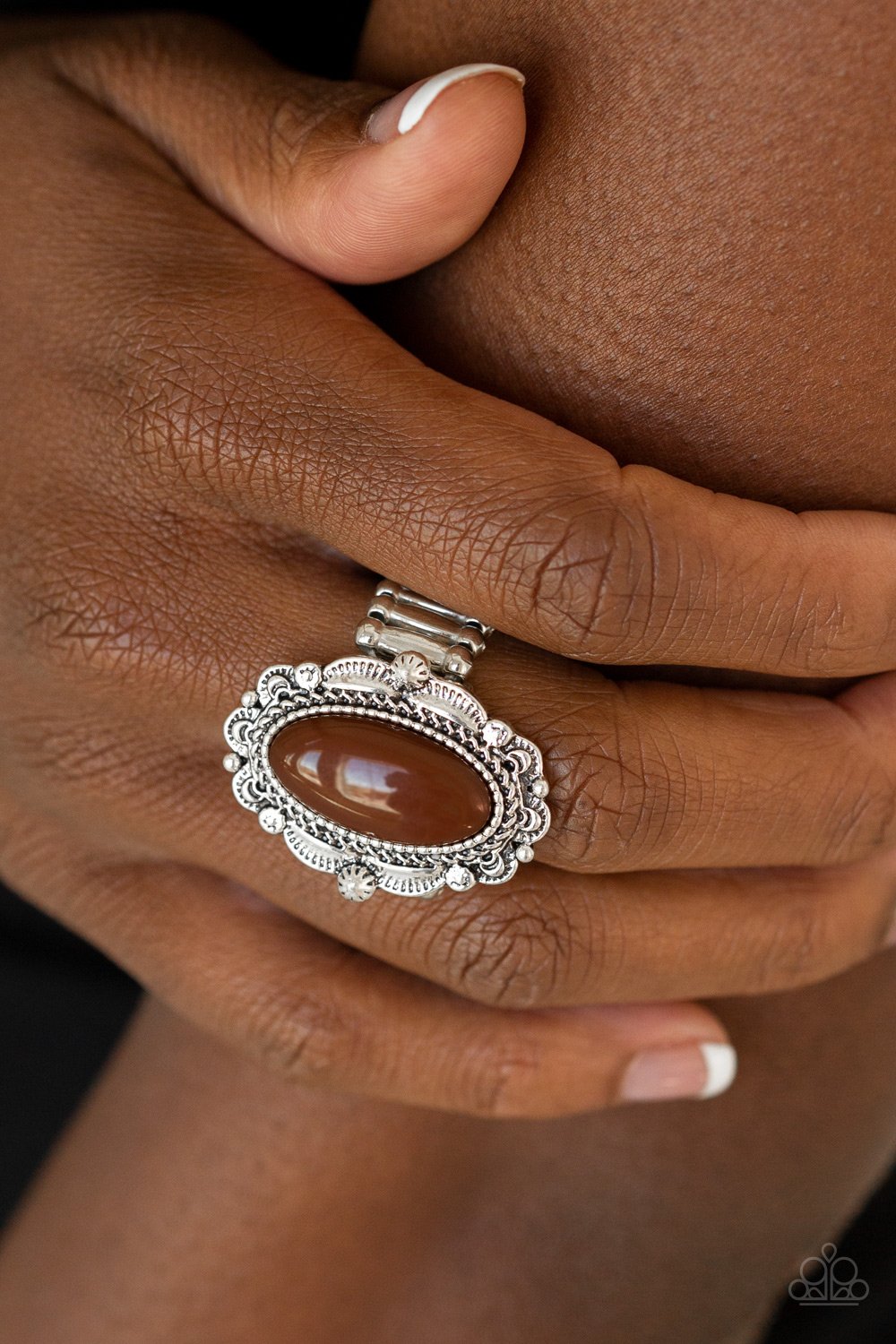 Malibu Majestic-brown-Paparazzi ring