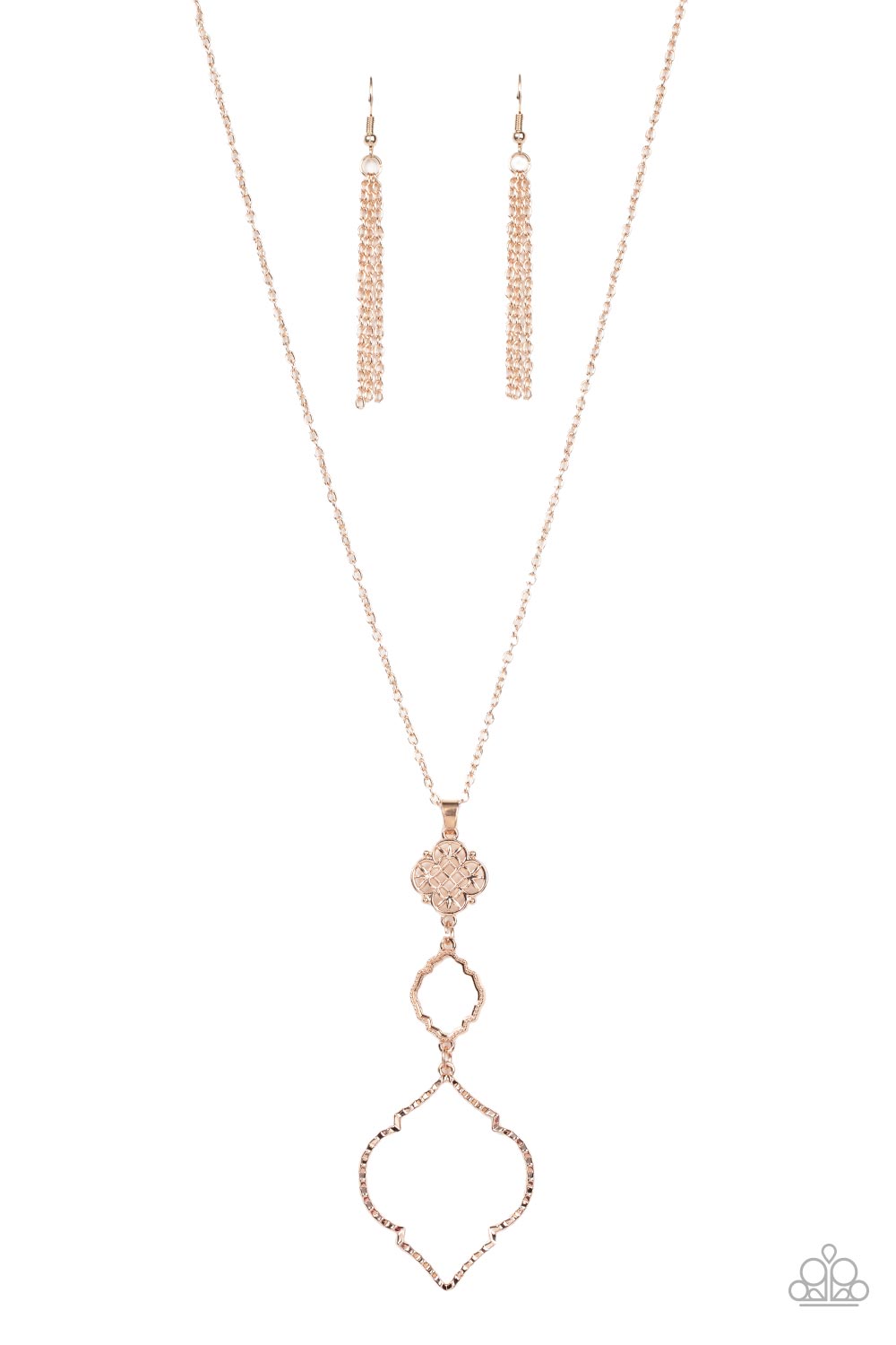 Marrakesh Mystery - rose gold - Paparazzi necklace