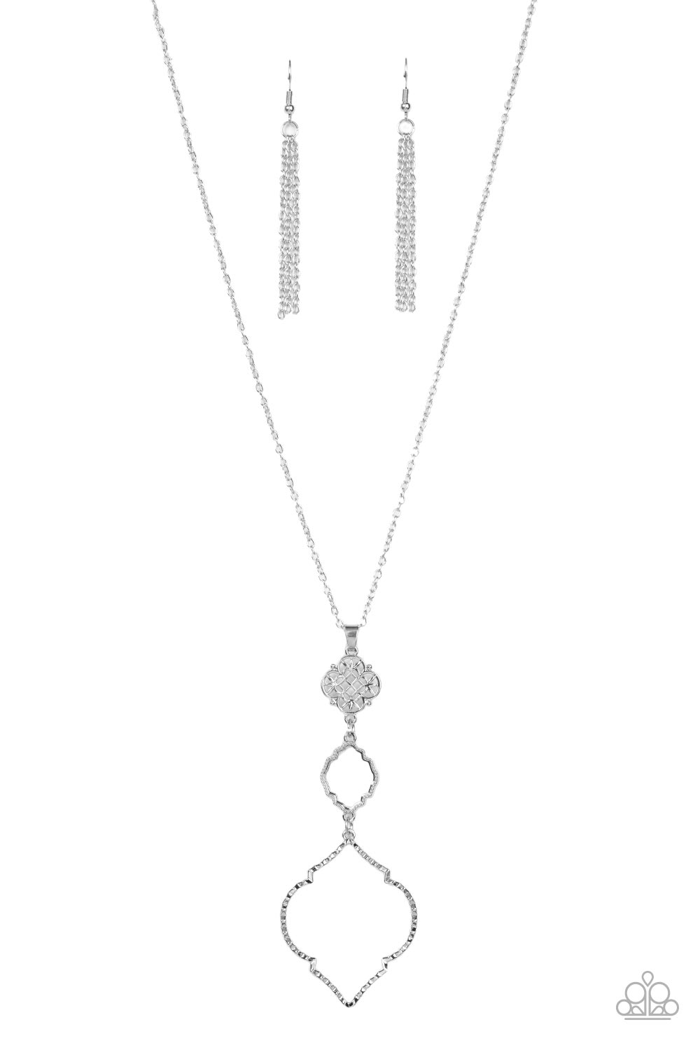 Marrakesh Mystery - silver - Paparazzi necklace