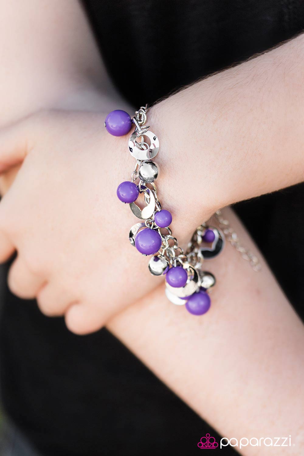 Match Made In Heaven - Purple - Paparazzi bracelet