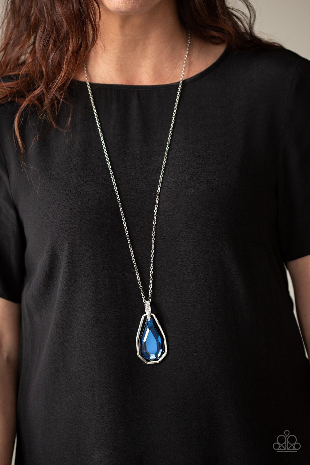 Maven Magic - blue - Paparazzi necklace