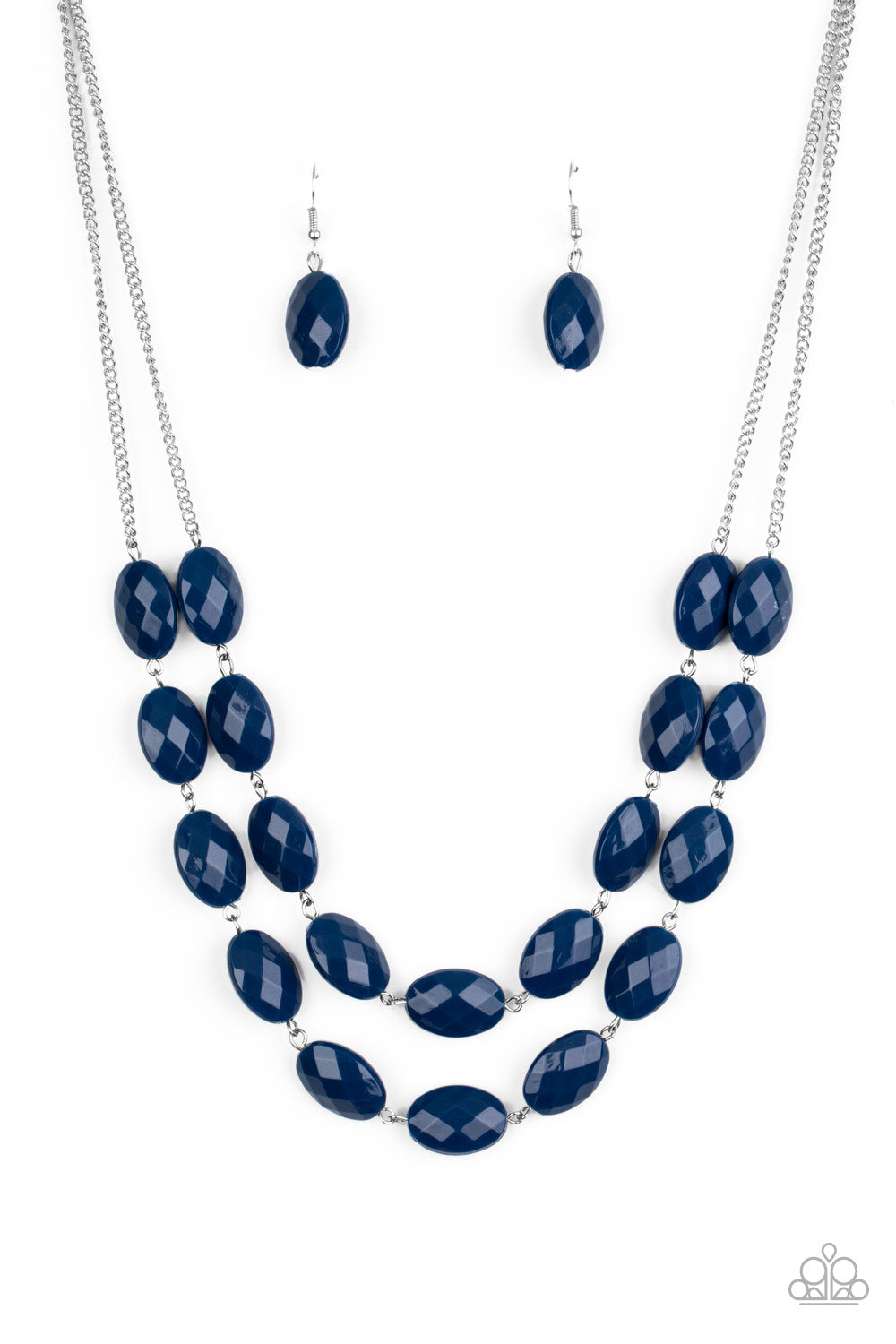 Max Volume - blue - Paparazzi necklace