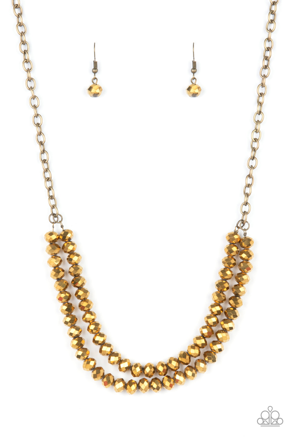 May The FIERCE Be With You - brass - Paparazzi necklace