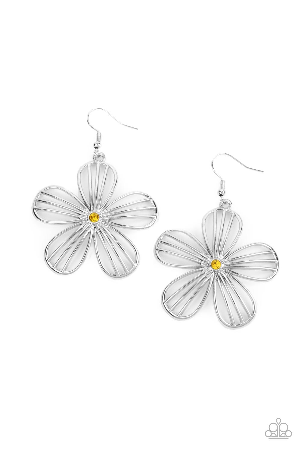 Meadow Musical - yellow - Paparazzi earrings