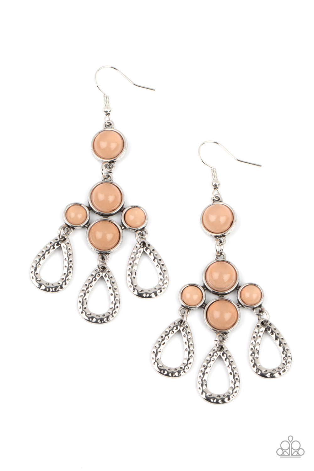Mediterranean Magic - brown - Paparazzi earrings