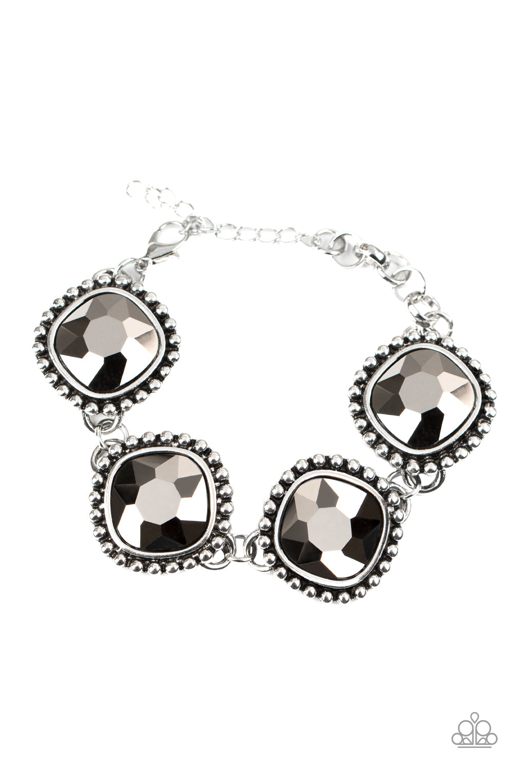 Megawatt - silver - Paparazzi bracelet