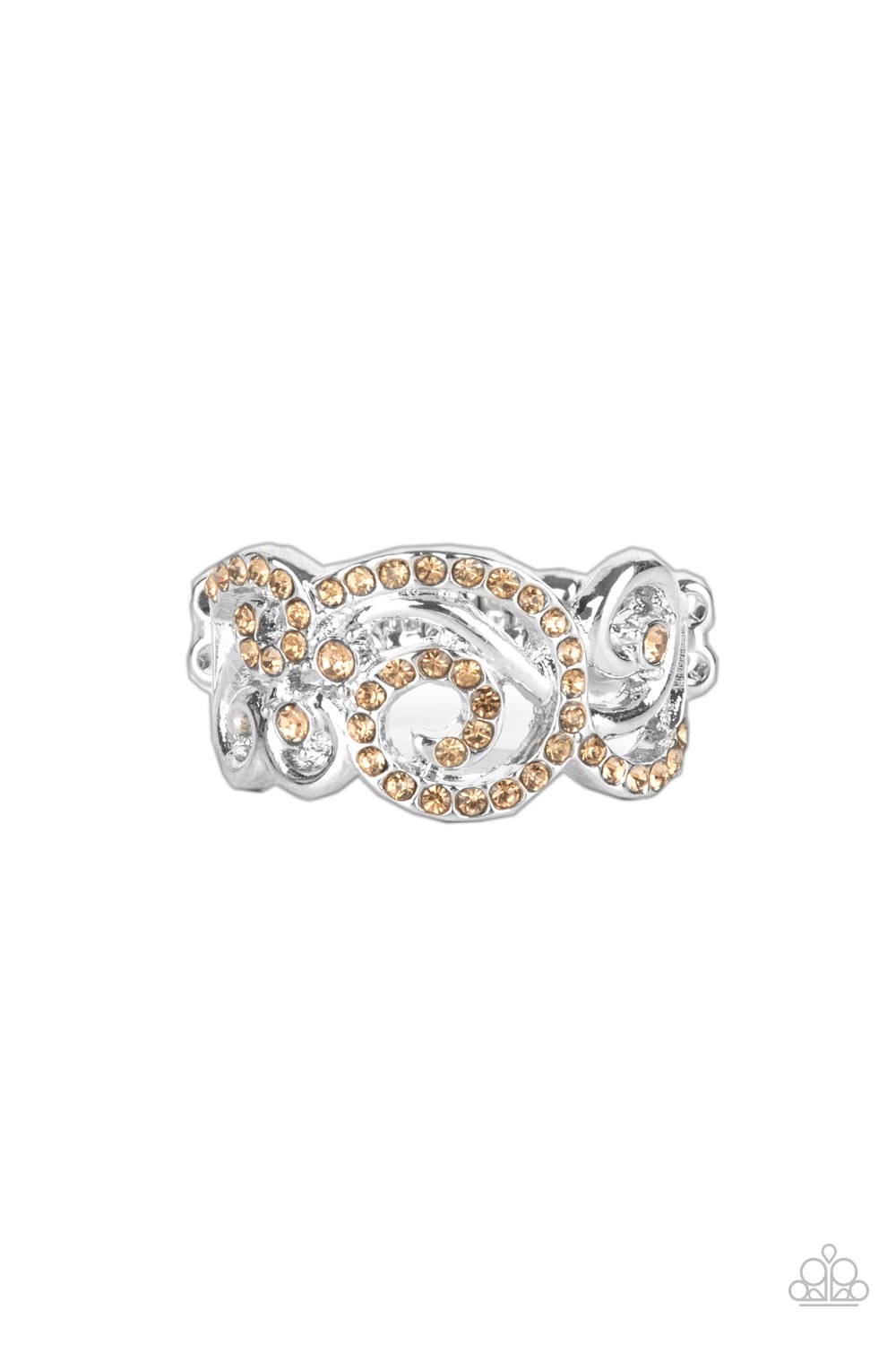 Melodic Motion - brown - Paparazzi ring