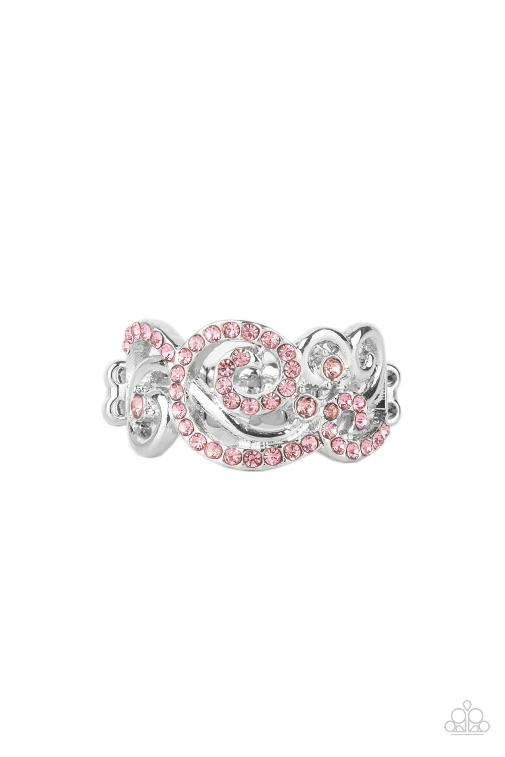 Melodic Motion - pink - Paparazzi ring