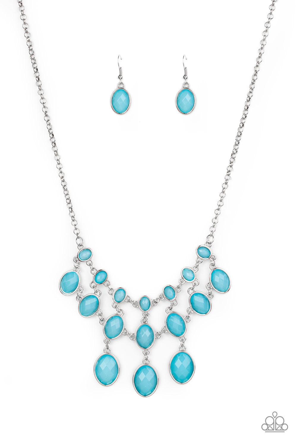 Mermaid Marmalade - blue - Paparazzi necklace