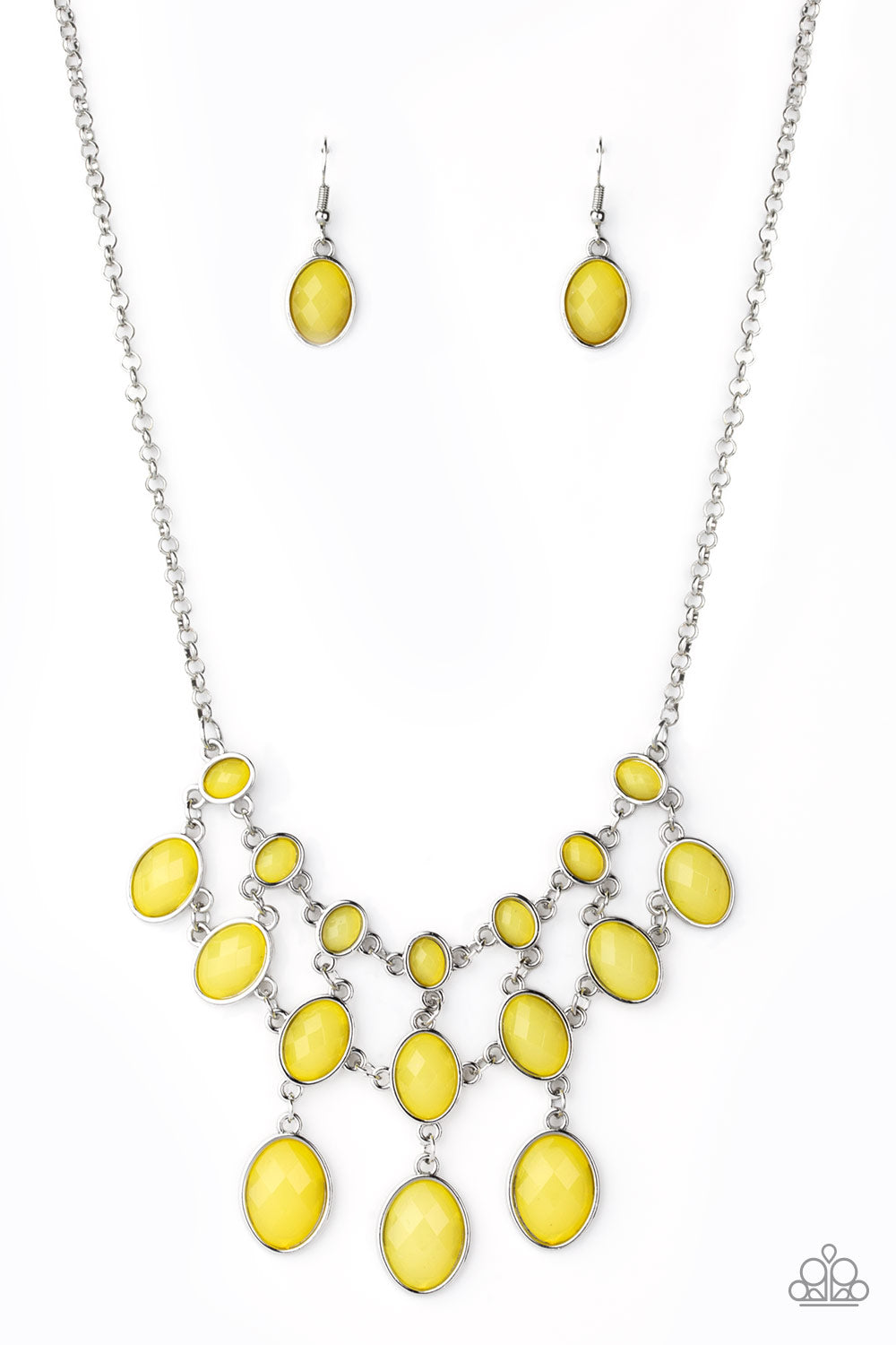 Mermaid Marmalade - yellow - Paparazzi necklace