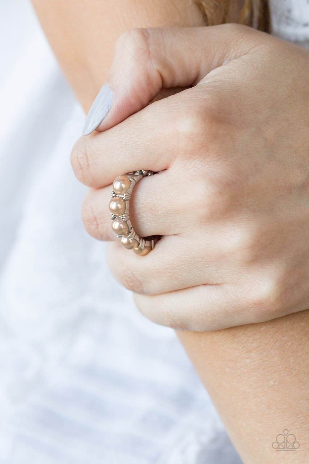 Mermaid Mamba - brown - Paparazzi ring