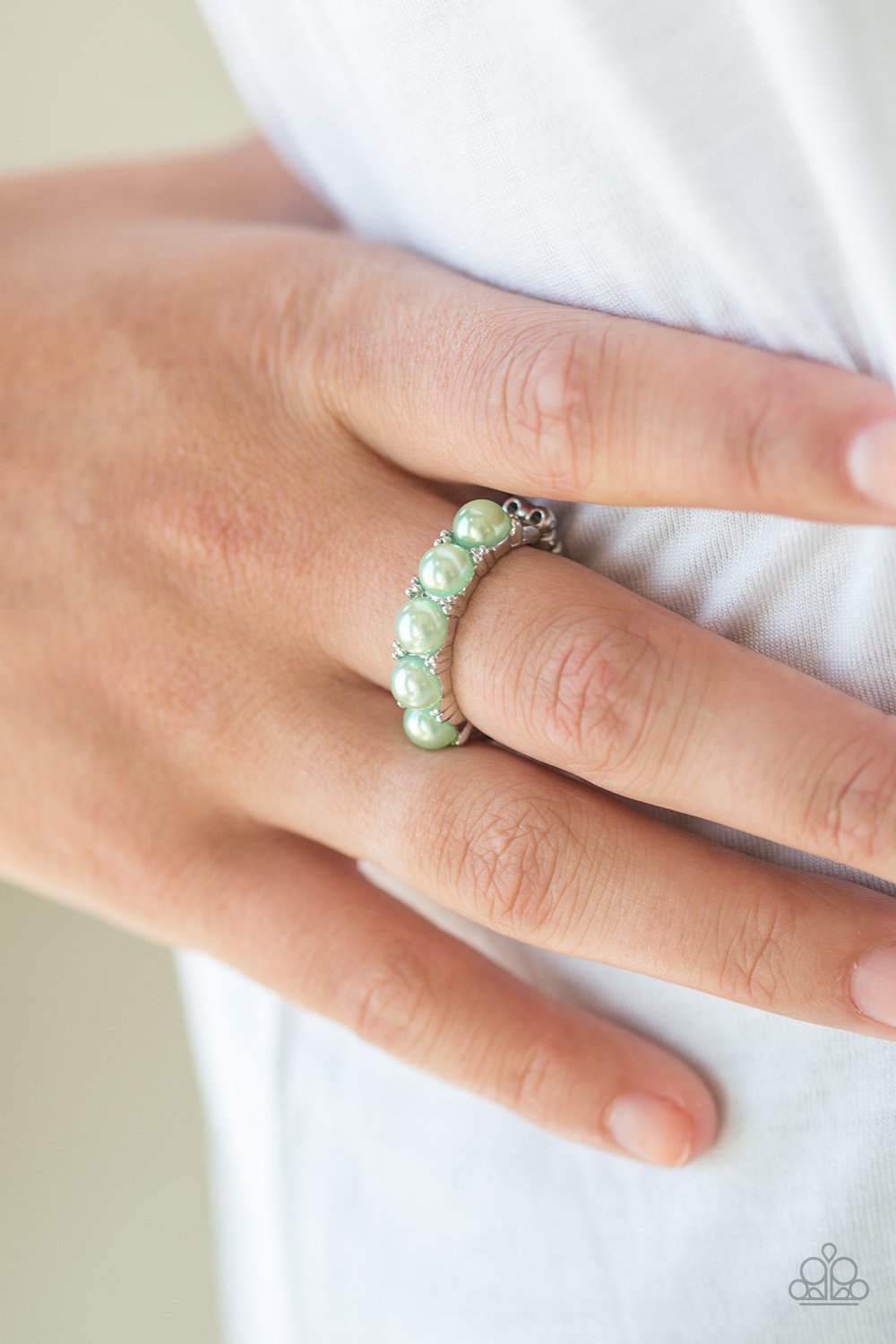 Mermaid Mamba - green - Paparazzi ring