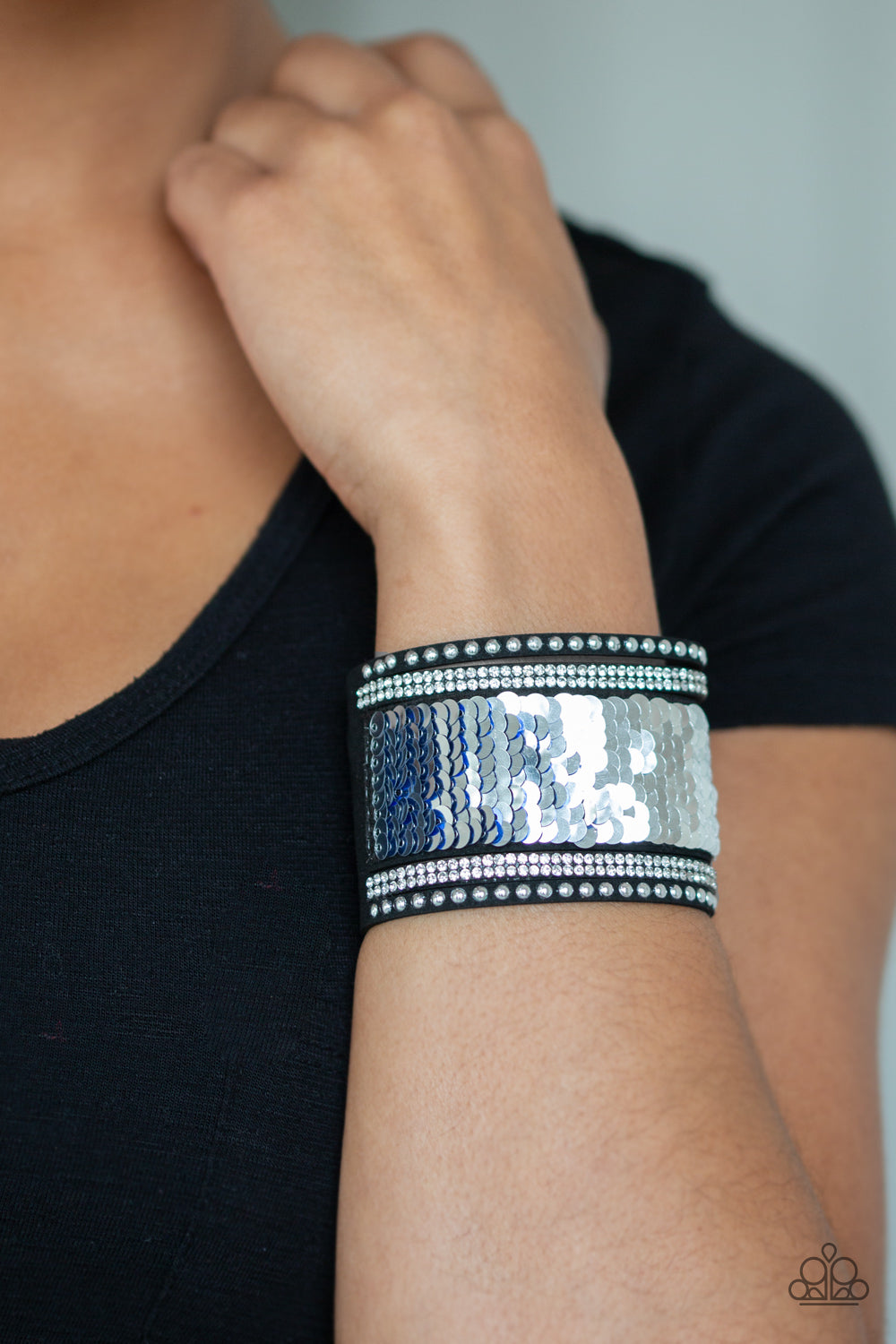 Mermaids Have More Fun - blue - Paparazzi bracelet