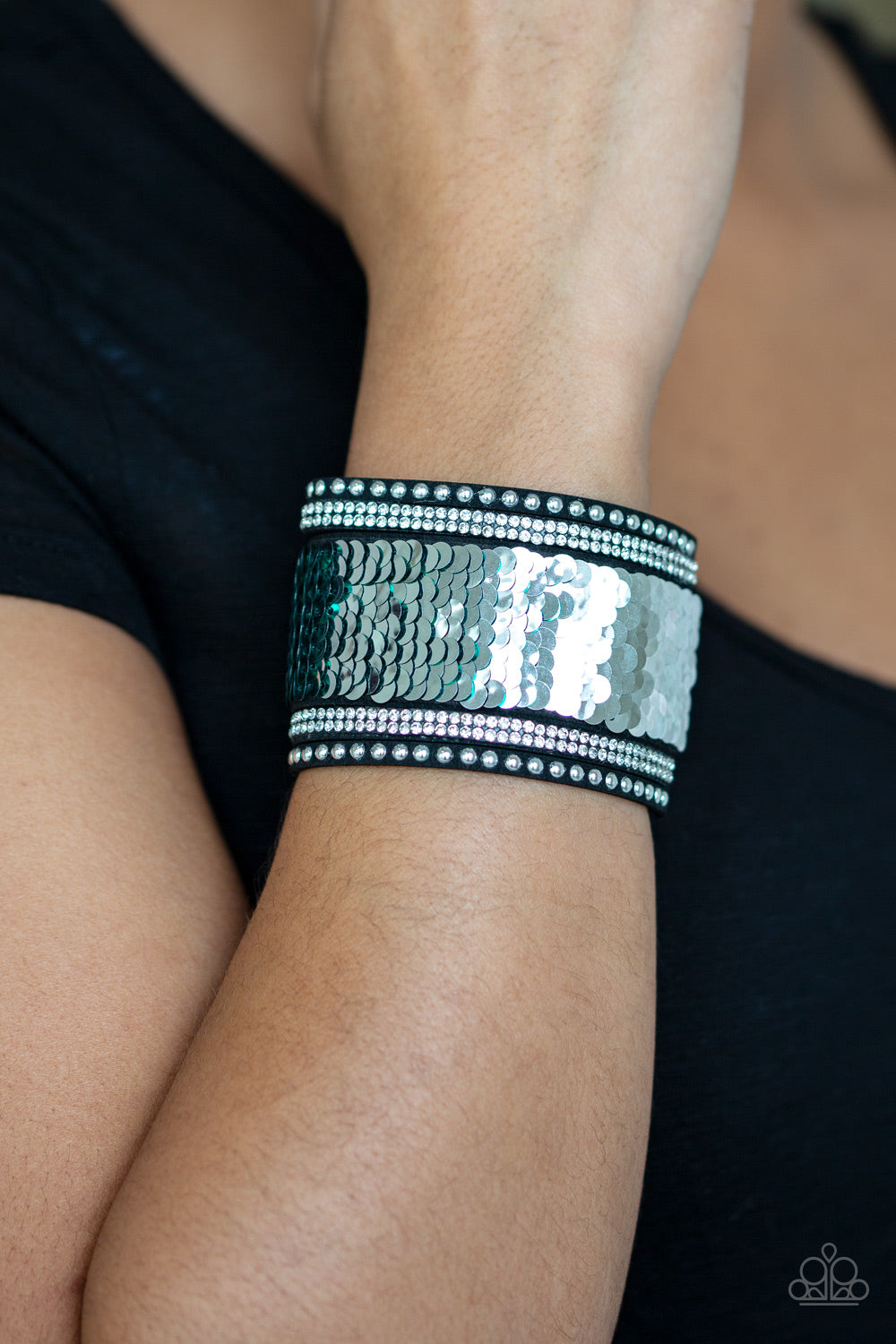 Mermaids Have More Fun - green - Paparazzi bracelet