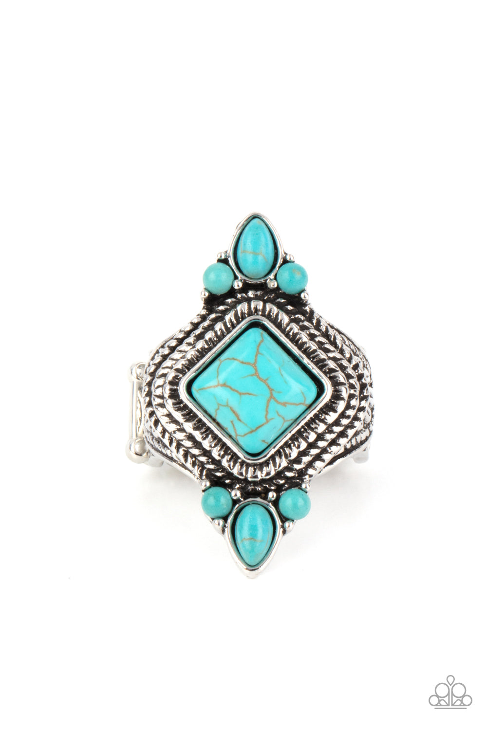 Mesa Mystic - blue - Paparazzi ring