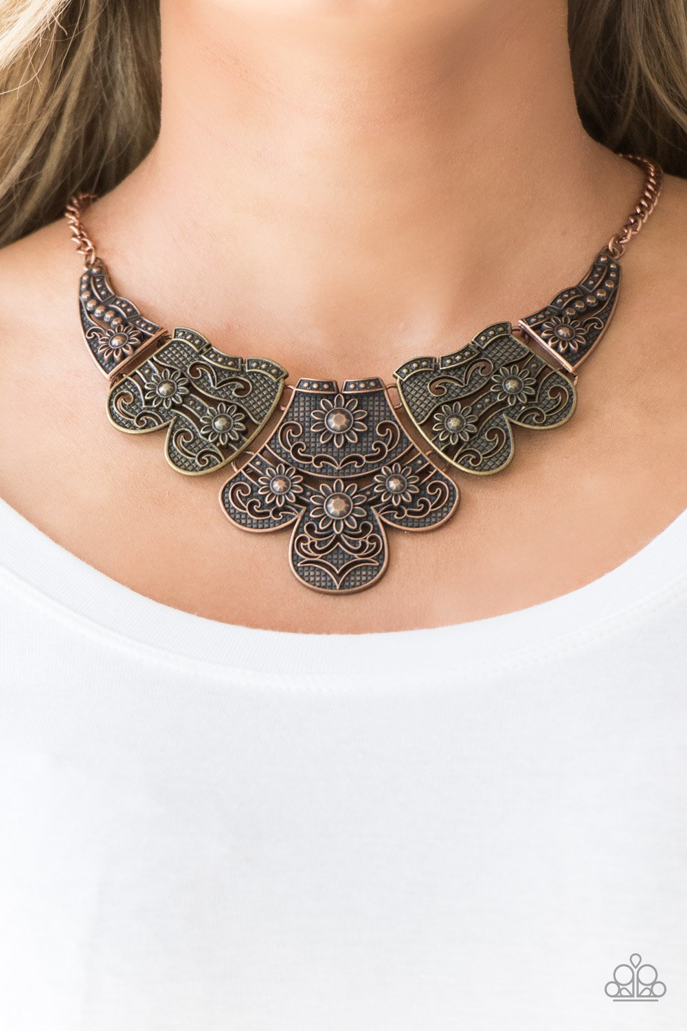Mess with the Bull - multi - Paparazzi necklace