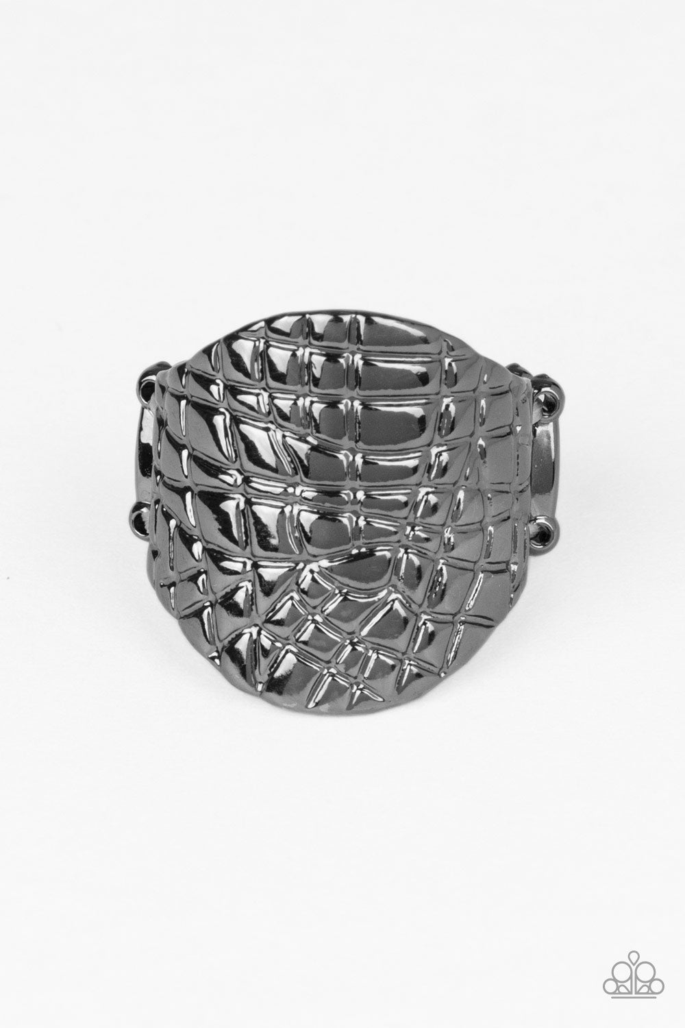 Metal Jungle - black - Paparazzi ring