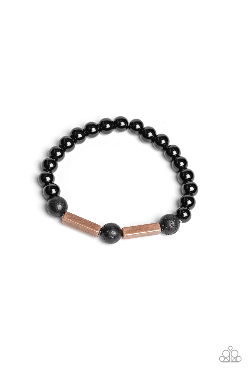 Metro Mediation - copper - Paparazzi bracelet