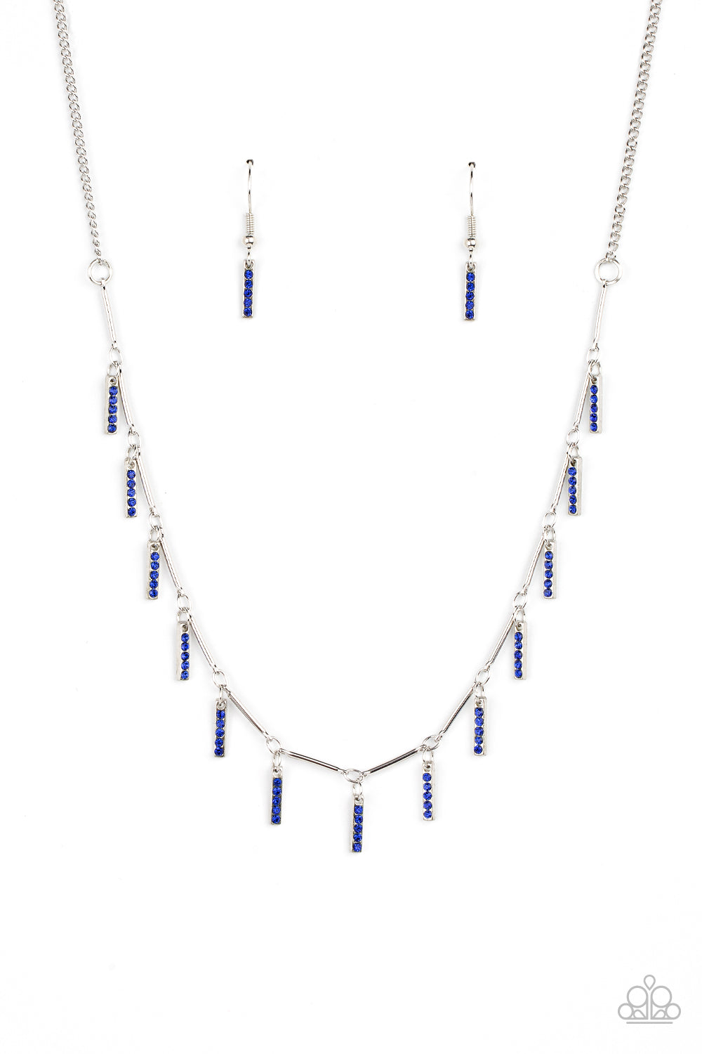 Metro Muse - blue - Paparazzi necklace