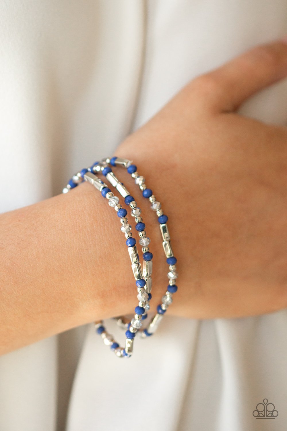 Micro Magic-blue-Paparazzi bracelet