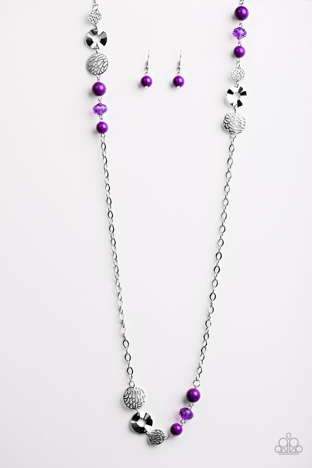 Midnight Musical - Purple - Paparazzi necklace