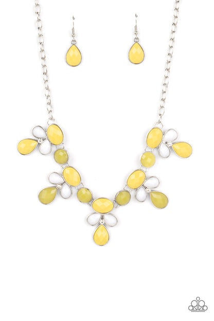 Midsummer Meadow - yellow - Paparazzi necklace