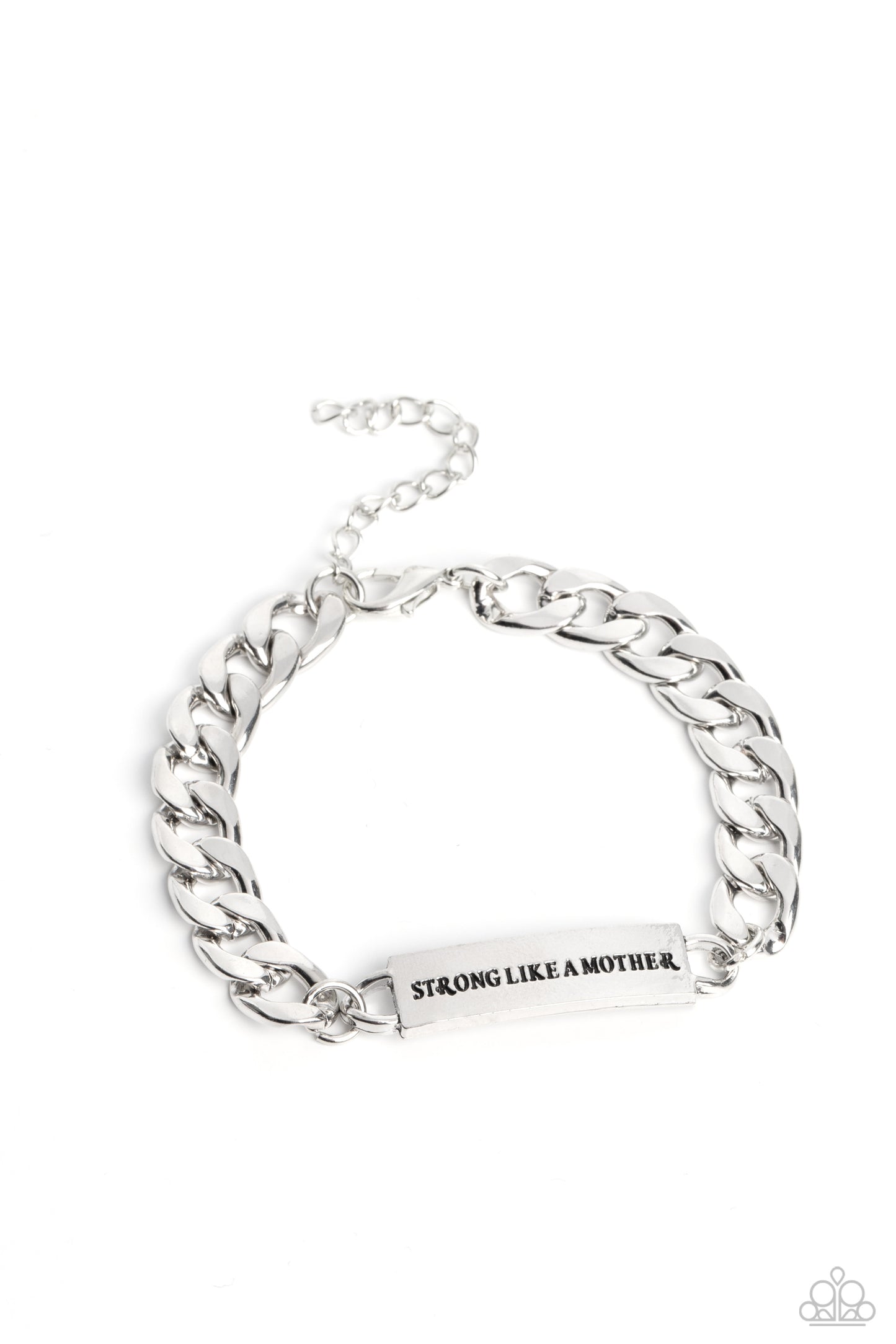Mighty Matriarch - silver - Paparazzi bracelet