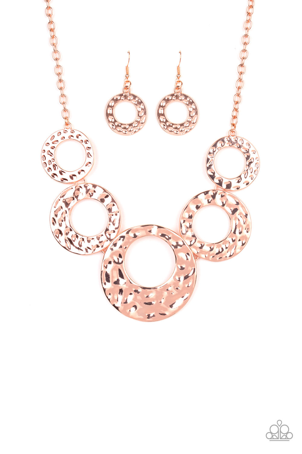 Mildly Metro - copper - Paparazzi necklace