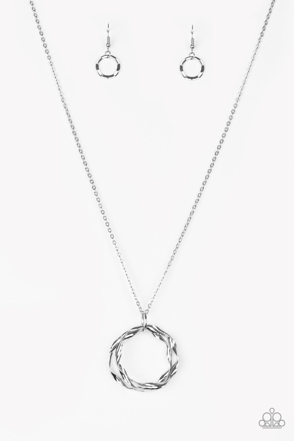 Millennial Minimalist - silver - Paparazzi necklace