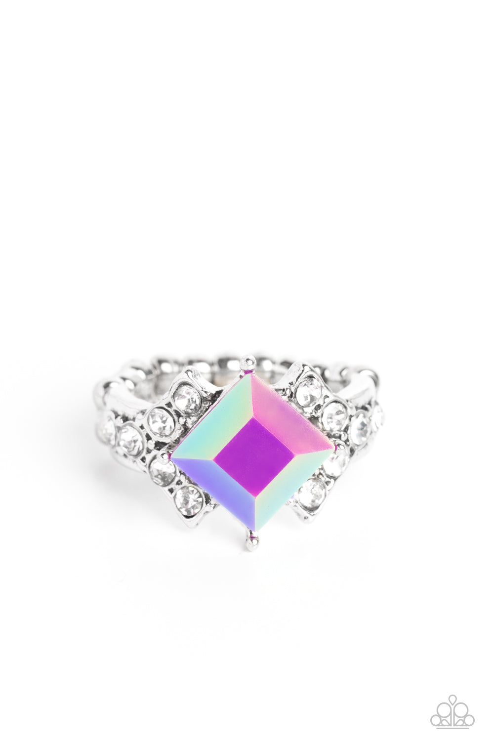 Mind-Blowing Brilliance - purple - Paparazzi ring