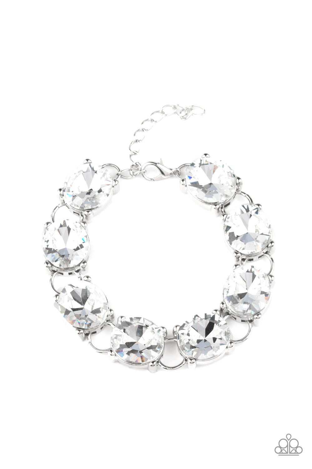Mind Your Manners - white - Paparazzi bracelet