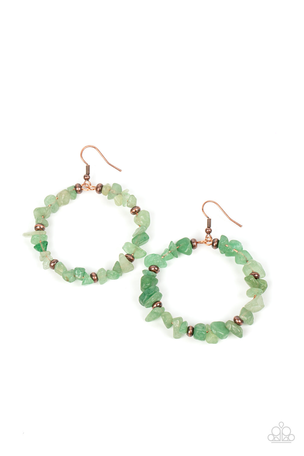 Mineral Mantra - green - Paparazzi earrings