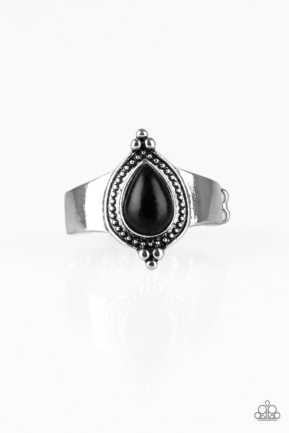 Mineral Minimalist - black - Paparazzi ring