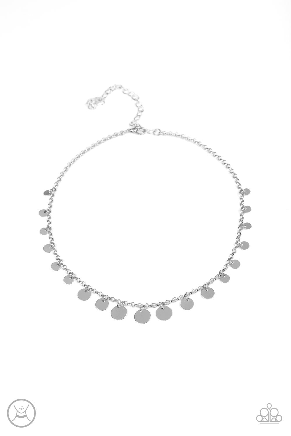 Minimal Magic - silver - Paparazzi necklace