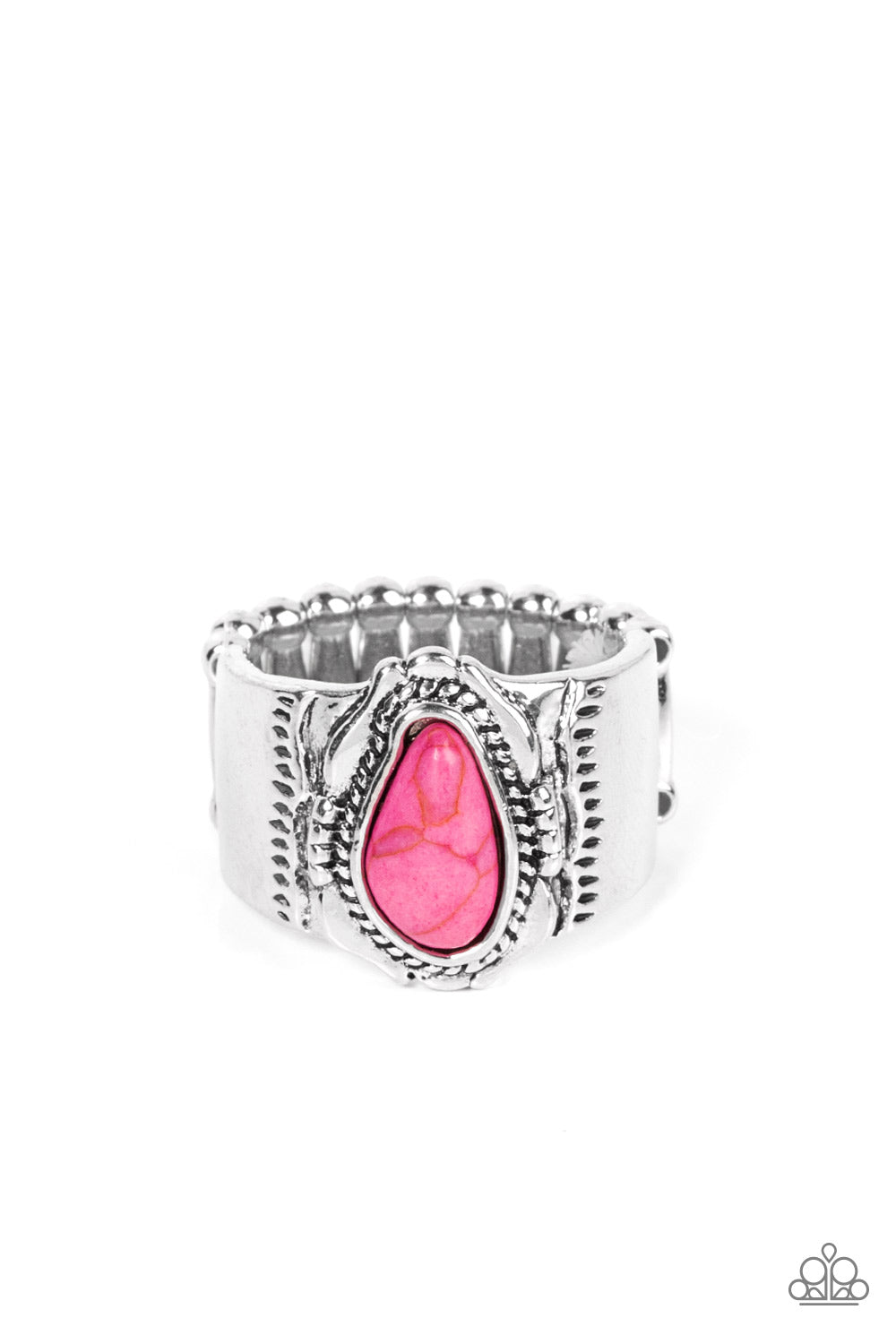 Moab Motif - pink - Paparazzi ring