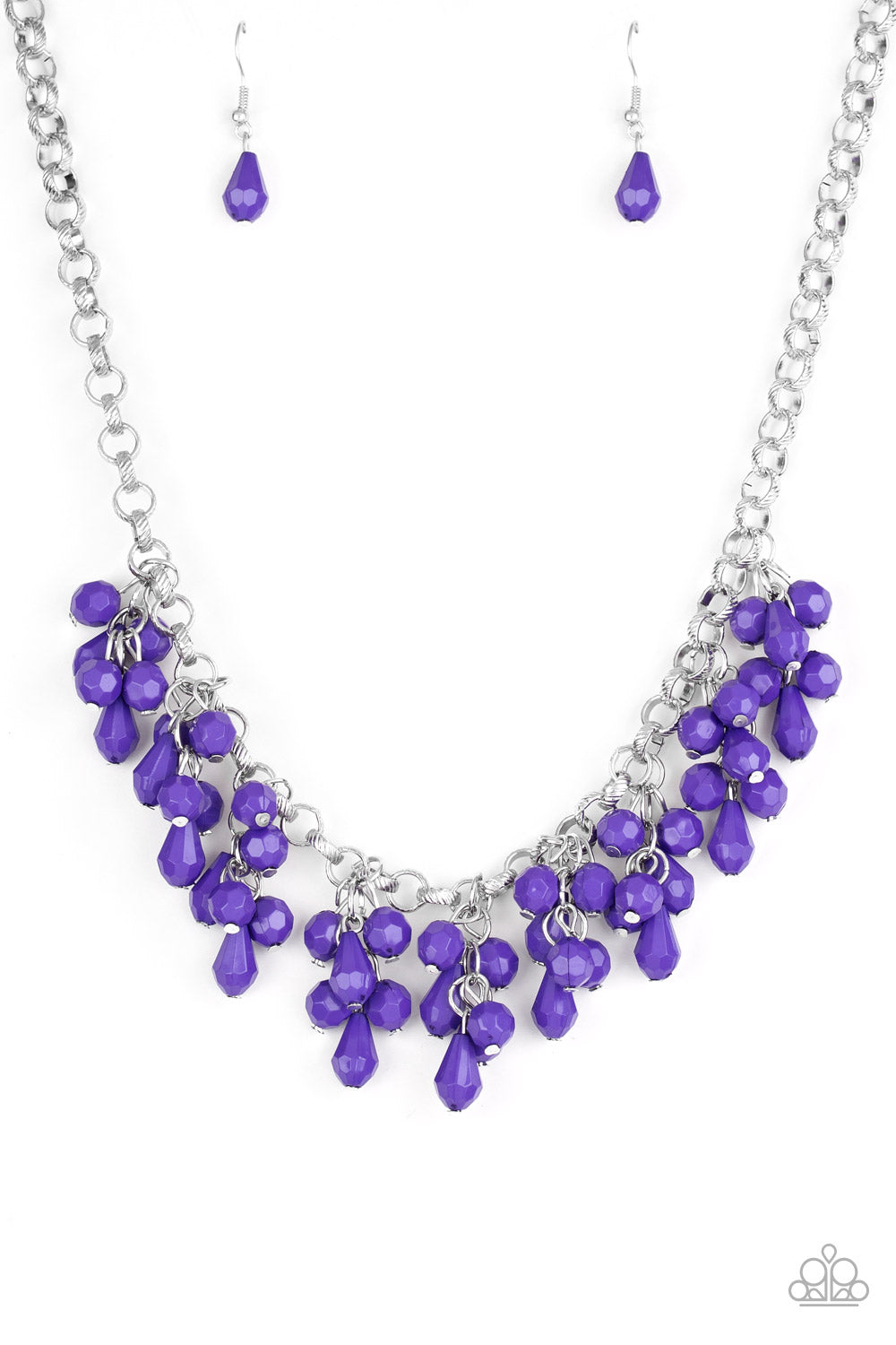 Modern Macarena - purple - Paparazzi necklace