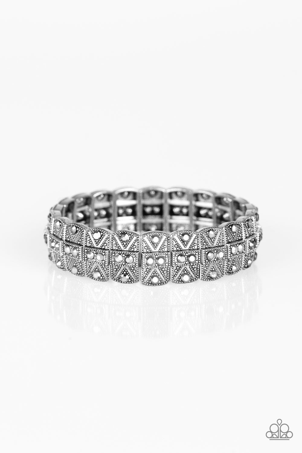 Modern Magnificence - silver - Paparazzi bracelet
