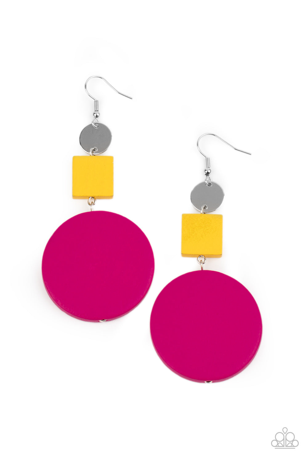 Modern Materials - multi - Paparazzi earrings